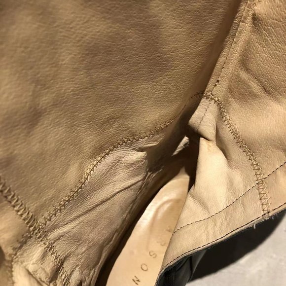 7.5 Size Heel Genuine Leather Women's Pointed Toe Side Zip Stiletto High Heel Kn - Picture 3 of 10